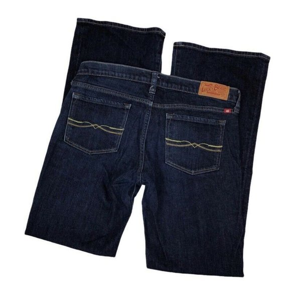 Lucky Brand Jeans SOUTHSIDE ZOE Stretch Boot 4 27 - Picture 1 of 7